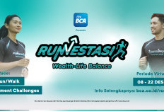 Dukung Keseimbangan Finansial dan Kesehatan,  BCA Akan Hadirkan Kompetisi Lari dan Jalan Virtual ?Runvestasi?